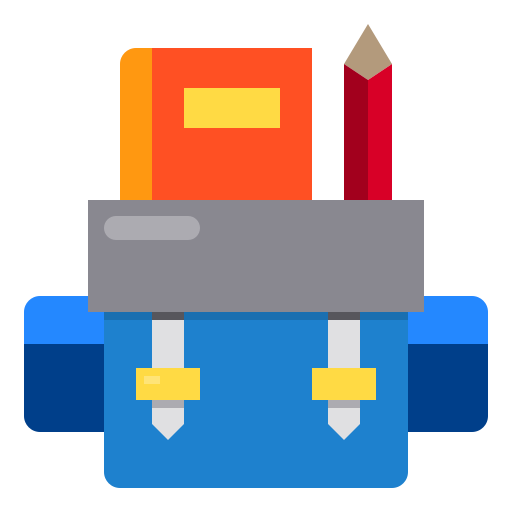 School bags, books & stationery